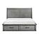 Logandale California King Platform Bed w/Storage Footboard and Side Rails - Antique Gray by Homelegance