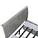 Logandale Eastern King Platform Bed w/Storage Footboard and Side Rails - Antique Gray by Homelegance