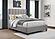 Anson Queen Platform Bed - Gray by Homelegance