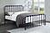 Bethany Queen Platform Bed - Blue by Homelegance