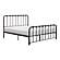 Bethany Queen Platform Bed - Dark Bronze by Homelegance