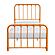 Bethany Twin Platform Bed - Orange by Homelegance
