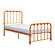 Bethany Twin Platform Bed - Orange by Homelegance