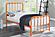 Bethany Twin Platform Bed - Orange by Homelegance
