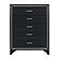 Salon Chest - Silver Glitter by Homelegance