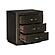 Hodgin Nightstand - Dark Charcoal by Homelegance