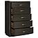 Hodgin Chest - Dark Charcoal by Homelegance