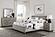 Zephyr Nightstand - Light Gray & Gray by Homelegance