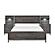 Zephyr 5pc Set California King Wall Bed - Brownish Gray & Antique Silver by Homelegance