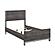 Zephyr 5pc Twin Bedroom Set  - Brownish Gray & Antique Silver by Homelegance