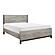 Zephyr California King Bed - Light Gray & Gray by Homelegance
