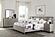 Zephyr California King Bed - Light Gray & Gray by Homelegance