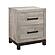 Zephyr 4Pc Twin Bedroom Set  - Light Gray & Gray by Homelegance