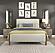 Julian California King Platform Bed - Beige by Homelegance