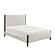 Julian Eastern King Platform Bed - Beige by Homelegance