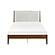 Jasper Queen Platform Bed - Light Gray by Homelegance