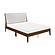 Jasper Queen Platform Bed - Light Gray by Homelegance