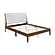 Jasper Queen Platform Bed - Light Gray by Homelegance