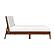 Jasper Queen Platform Bed - Light Gray by Homelegance