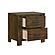 Sullivan Nightstand - Brushed Oak by Homelegance