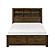 Sullivan 5pc Set California King Wall Platform Bed - Brushed Oak by Homelegance