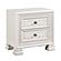 Theodora Nightstand - Pearl White by Homelegance