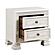 Theodora Nightstand - Pearl White by Homelegance