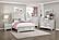 Theodora Mirror - Pearl White by Homelegance