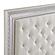 Theodora Eastern King Bed - Pearl White by Homelegance