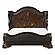 Royal Highlands Queen Bed - Brown by Homelegance