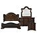 Royal Highlands 4pc Queen Bedroom Set  - Brown by Homelegance