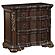Royal Highlands Marble Top Nightstand - Brown by Homelegance