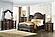 Royal Highlands Marble Top Nightstand - Brown by Homelegance