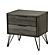Urbanite Nightstand - Gray  by Homelegance