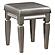 Tamsin Vanity Stool - Silver by Homelegance