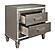 Tamsin 5pc Queen Bedroom Set  - Silver by Homelegance