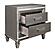 Tamsin Nightstand - Silver by Homelegance