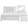 Tamsin 4pc Queen Bedroom Set  - White by Homelegance