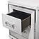 Tamsin Vanity Dresser w/Mirror - White by Homelegance