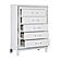 Tamsin Chest - White by Homelegance
