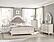 Baylesford California King Bed - Antique White & Brown Gray by Homelegance