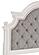 Baylesford Eastern King Bed - Antique White & Brown Gray by Homelegance