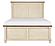Weaver 5pc Queen Bedroom Set  - Antique White & Rosy Brown by Homelegance