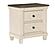 Weaver 5pc Queen Bedroom Set  - Antique White & Rosy Brown by Homelegance