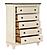 Weaver Chest - Antique White & Rosy Brown by Homelegance