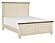Weaver California King Bed - Antique White & Rosy Brown by Homelegance