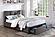Aitana  California King Platform Bed w/Storage Footboard - Graphite by Homelegance