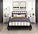 Larkspur Full Platform Bed - Dark Bronze by Homelegance
