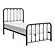 Larkspur Twin Platform Bed - Dark Bronze by Homelegance