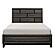 Davi Eastern King Bed - Gray  by Homelegance